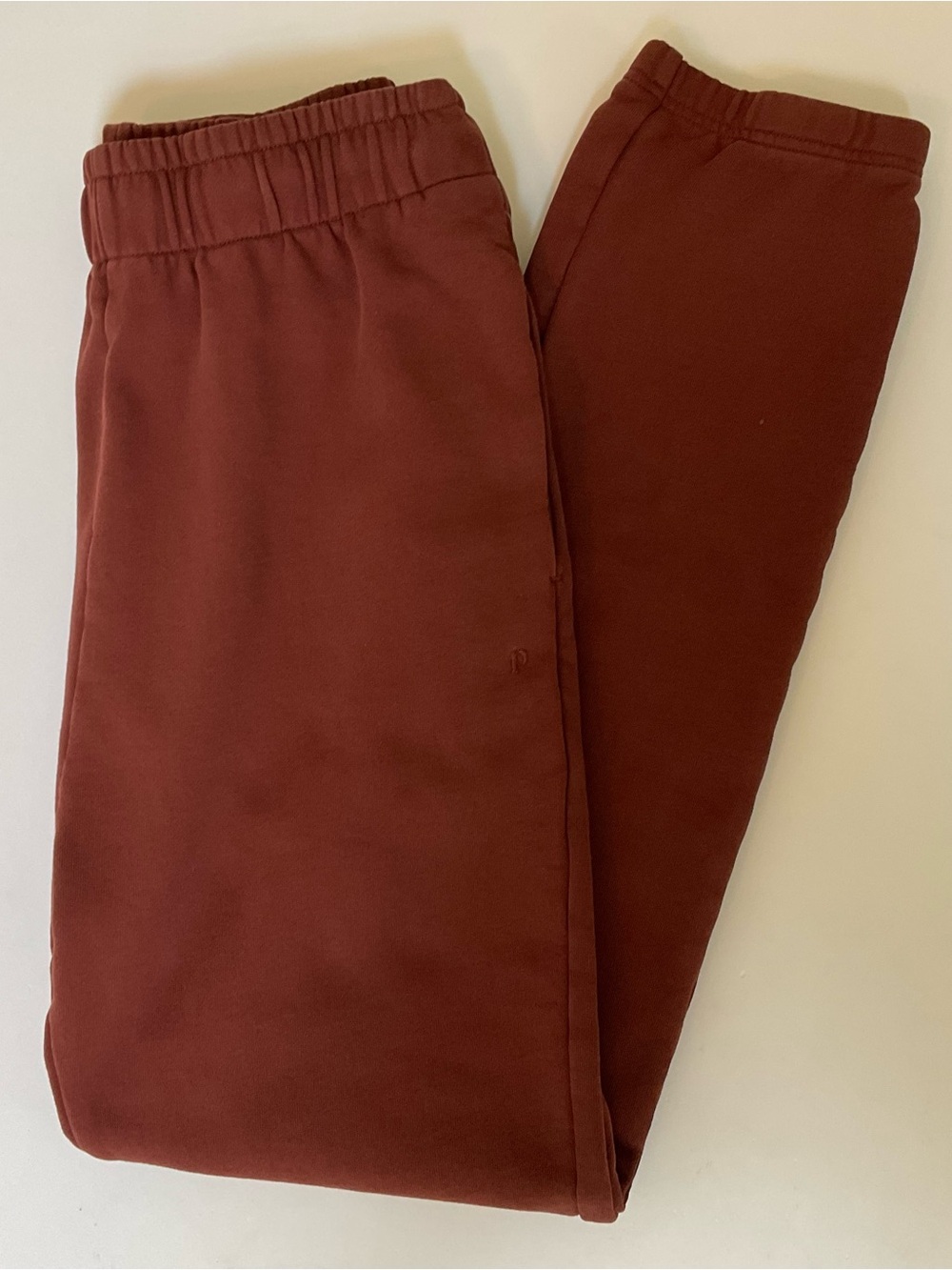 PACT Organic Cotton Brushed Fleece Jogger Sweatpants S